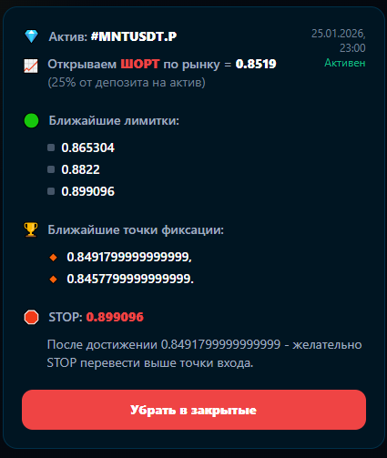 Пример сигнала